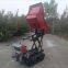 Crawler type dumper with lift container, Hydraulic Scissor lifter 7BY-350SJ