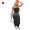 2021 new arrival 8 colors plus size dress solid women casual dress backless max bodycon dress with lady