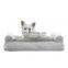 Wholesale Luxury Lovely Plush Memory Foam Sponge Animal Shaped Pet Bed Dog Bed Cat Bed