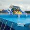 BH005 Factory manufacture various kids paly air plastic water slide used swimming pool slide