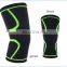 Wholesale Elastic Weightlifting Fitness Silicone Knit Compression Knee Sleeve