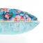 Decorative Double Sides Blue Floral Flowers Printed Outdoor Cushions for Garden