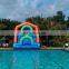 cool double inflatable dolphin water slides and jumpers