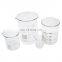 glass beaker flask low form with graduation and spout Boro3.3 Glass