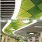 Colorful Design Celings Access Panel Aluminum Access Panel Air Ventilated Ceiling for Subway Station Interior Ceiling Decoration