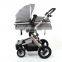 Aluminum cheap 3 in1 baby carrier baby pram 3 in 1 baby all in one stroller and car seat