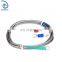 M6 round ring k type thermocouple with metal lead wire