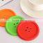 Beauty Silicone Coffee Placemat Button Coaster Cup Glass Beverage Holder Pad Mat