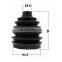 3B0498203E CV Joint Boot for VW GOLF IV (1J1) 1997-2005