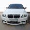 1m style body kit for bm w E90 3 series PU & CF front bumper lip kit part