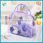 Promotional hot clear PVC plastic cosmetic travel bag