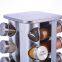 20 Jars Spice Rack Set Kitchen Cabinet Spice Rack Organizer Rack Set