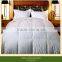 Feather duvet/stripe fabric quilt comforter/hotel bedding set