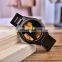 Wholesale Handmade Wood Resin Watches for Men Zebra Wooden Quartz Wristwatch in Wooden Gifts Box OEM Customize