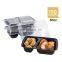 Custom Logo airtight  leakproof safe bulk food storage meal prep bento lunch boxes