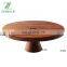 Acacia Wood Cake Stand  Wedding Cake Pedestal Cupcake Server