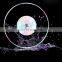 Multi-Color Infinity Tunnel Acrylic LED Coaster for Drinks  Mug Coaster Set of 2