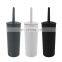 2022 Popular fashion plastic bathroom cleaning toilet brush with long holder