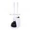 Bathroom Brush Set Toilet Cleaning Scrub Brush Plastic Toilet Plunger And Bowl Brush Combo