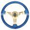 Hot Sales 350mm Red ABS Plastic Deep Sport Universal Racing Modify Car Steering Wheel