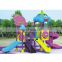 High end china used preschool plastic slide manege amusement park