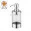 Longan Metal Stainless Steel Liquid Soap Dispenser Hand Sanitizer Liquid Dispenser Shower Gel Bottle Anti Rust