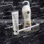 304 Stainless steel bathroom caddy  basket shelf with shaver holder shower organizer storage