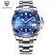 Lige 6801 High Quality Mechancial Wrist Watches Luxury Stainless Steel Relojes Mens Watch Automatic