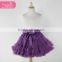 wholesale colorful tulle fluffy tutu skirt for baby girls pettiskirt shorts latest skirt design pictures children tulle skirt