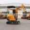 1ton 1.8ton 2ton 3ton crawler small digger mini excavator with cabin