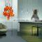 Nordic Glass Pendant Lights Creative Minimalist Bar Living Room Bedroom Single Head LED Hanging Lamp