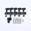 Ceramic Hi Temp Straight 180 degree Spiral Core 8.0mm  Boot Spark Plug Wires Set