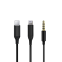Lavalier Mic Lavalier Microphone Mini Mic 3.5mm/Type-C/Lightning ASMR vlogging mic for iPhone Android Collar Mic