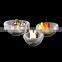 Manufacture Kitchen Home Decor Picnic Food Fruit Storage Iron Large Round Color White Metal Wire Fruit Basket