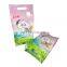 Rice Bags Custom Printing Plastic Nylon  5kg/10kg Flat Bottom  Basmati Rice Packaging Bag With Handle