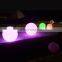 Waterproof Solar Rotatable Outdoor Glass Crystal Solar Garden Camping Hanging LED Round Ball Lights with Hanging Hook Lamp Bulb