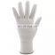 Factory Price High Quality Durable Ventilate Polyester Knitted White Safety Gloves for Work