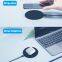 Ma?geschneiderter tragbarer Wireless-Ladeger?t (Wireless Charger) für iPhone und Android-Mobilger?te. Tragbarer drahtloser Ladeunterlage (Wireless Charger Pad) mit LED-Rundlicht