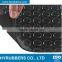 Anti-slip thick rubber sheet round button