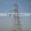 20m Q345 bitumen electrical power pole for electrical transmission
