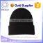 Promotion High Quality Black warm knitted hat blank beanie customized winter hat sports cap                        
                                                Quality Choice