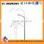 Basic model Single-arm street light pole offered OEM service lamp poles