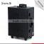 2016 Alibaba professional small size pvc black trolley cosmetic organizer with 6 lights mirror for bridal makeup artist