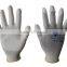 pu coated cut resistance gloves/ palm PU coated working gloves