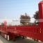 used 11m Howo container flatbed truck trailer / cheap low flatbed trailer in Shanghai
