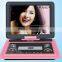 wholesale evd portable dvd player with game/tv/fm function 12.1inch portable dvd player