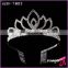 Luxury tiara hair jewelry wholesale tiara crown crystal stone wedding tiara for young girls