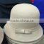 Fashion Korean Bowknot Ribbon Elegant Women Wool Felt Bucket Hat