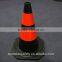 50cm Black Industrial Rubber Road Safety Cone