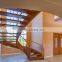 Prefinished Curve Shape Oak Stair Treads